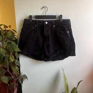 Wild Fable Black Jean Shorts